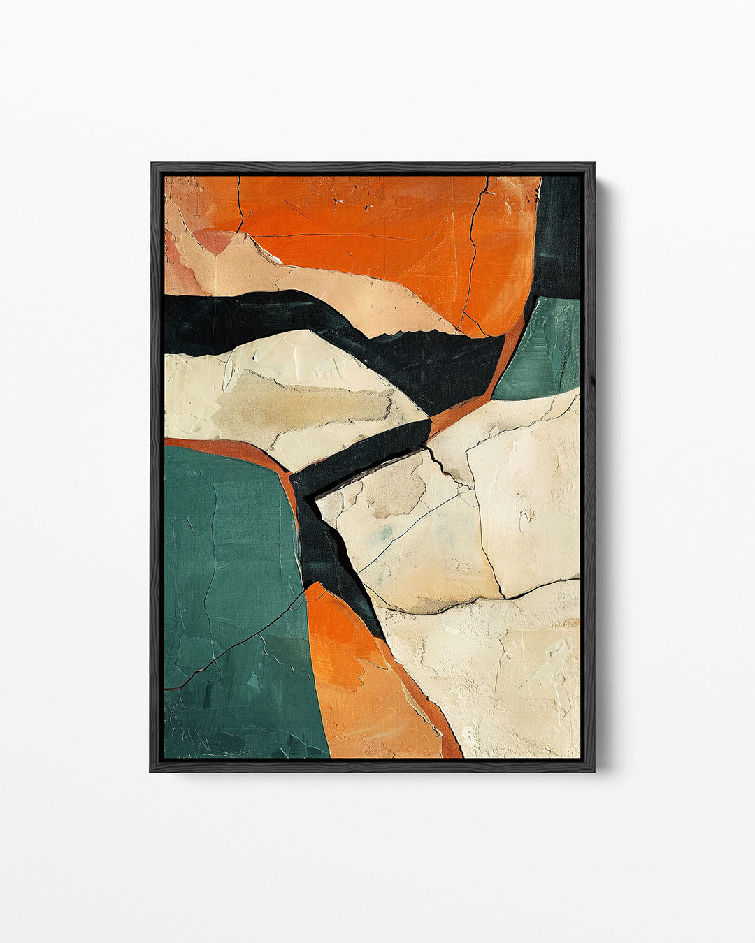 Dynamische vormen Kunstwerk