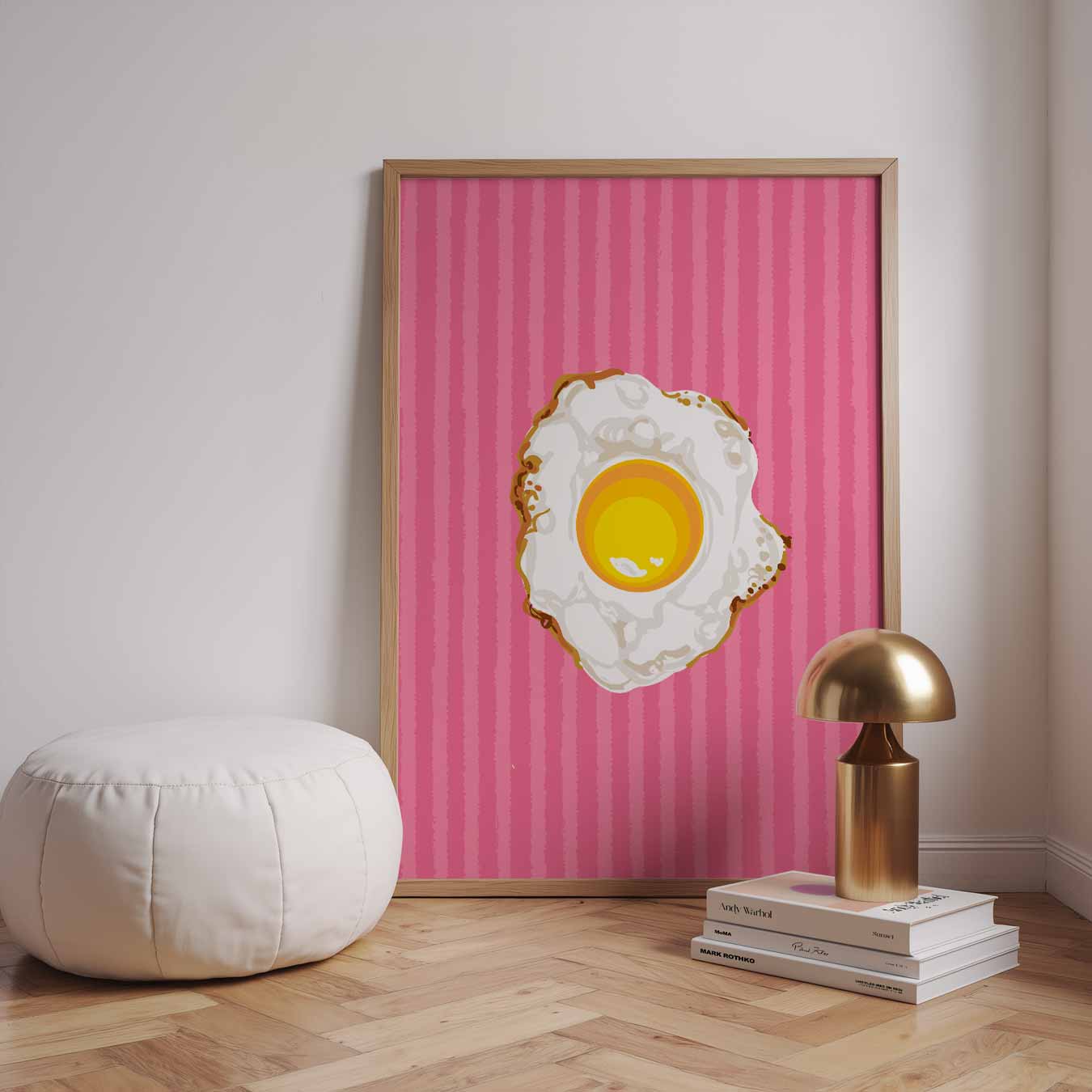 Sunny Side Up Ontbijt Poster-WallArtistic