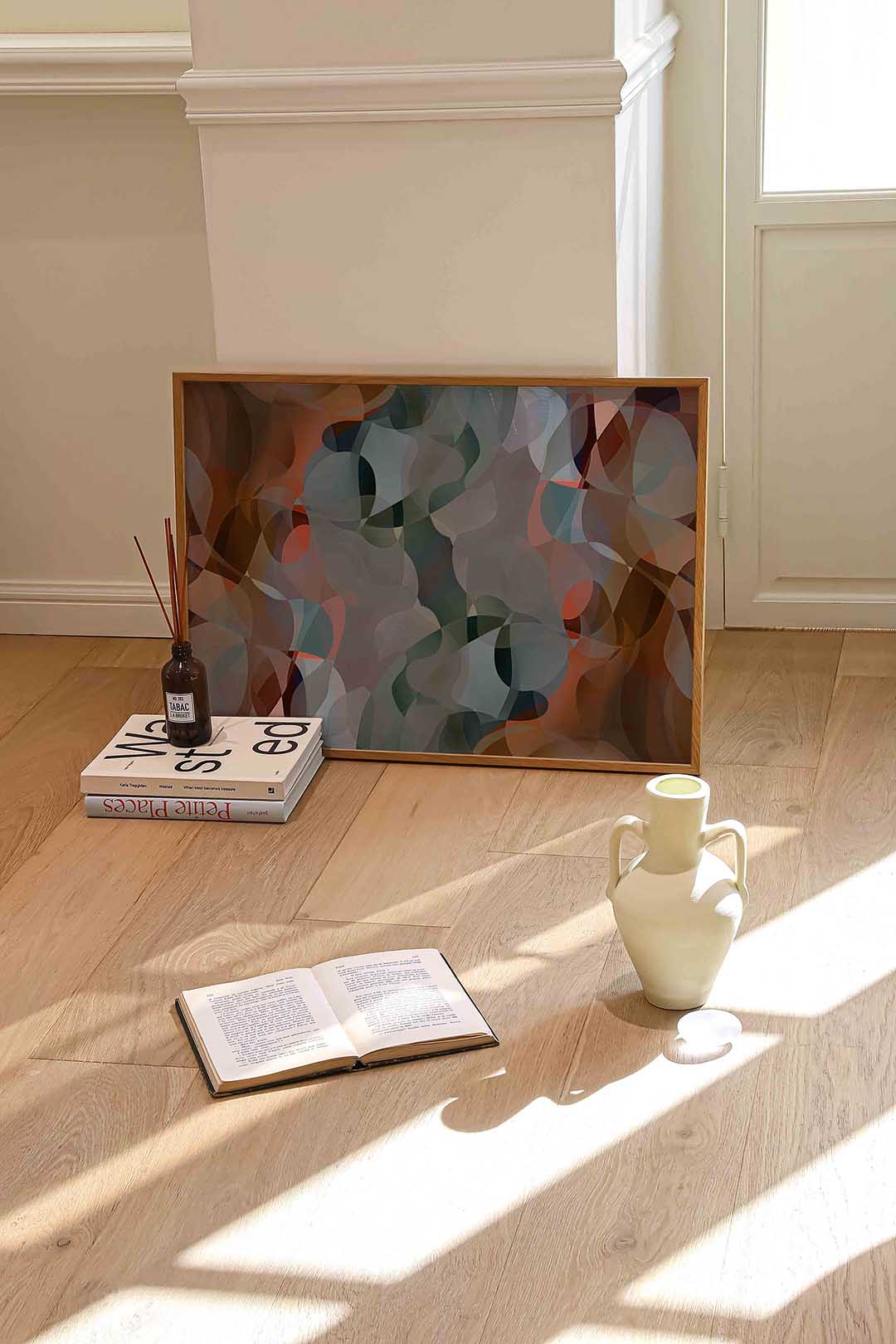 Abstracte vormen Poster