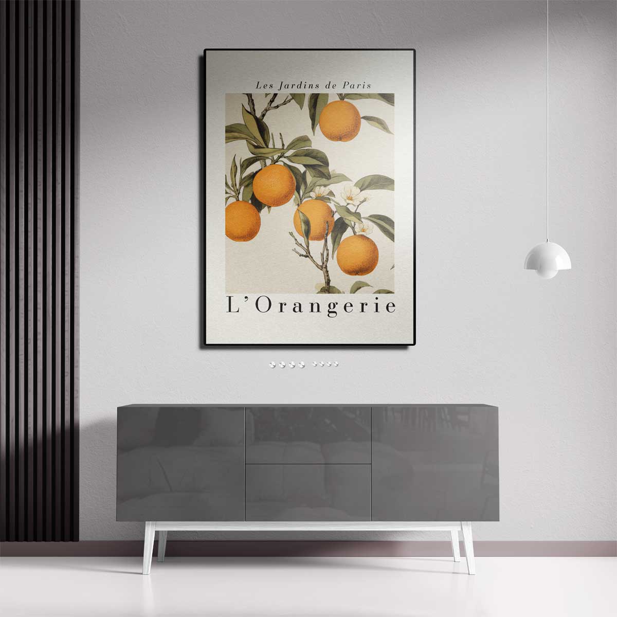 Les Jardins de Paris L'Orangerie Kunstwerk-canvas-dibond-plexiglas-wanddecoratie-WallArtistic