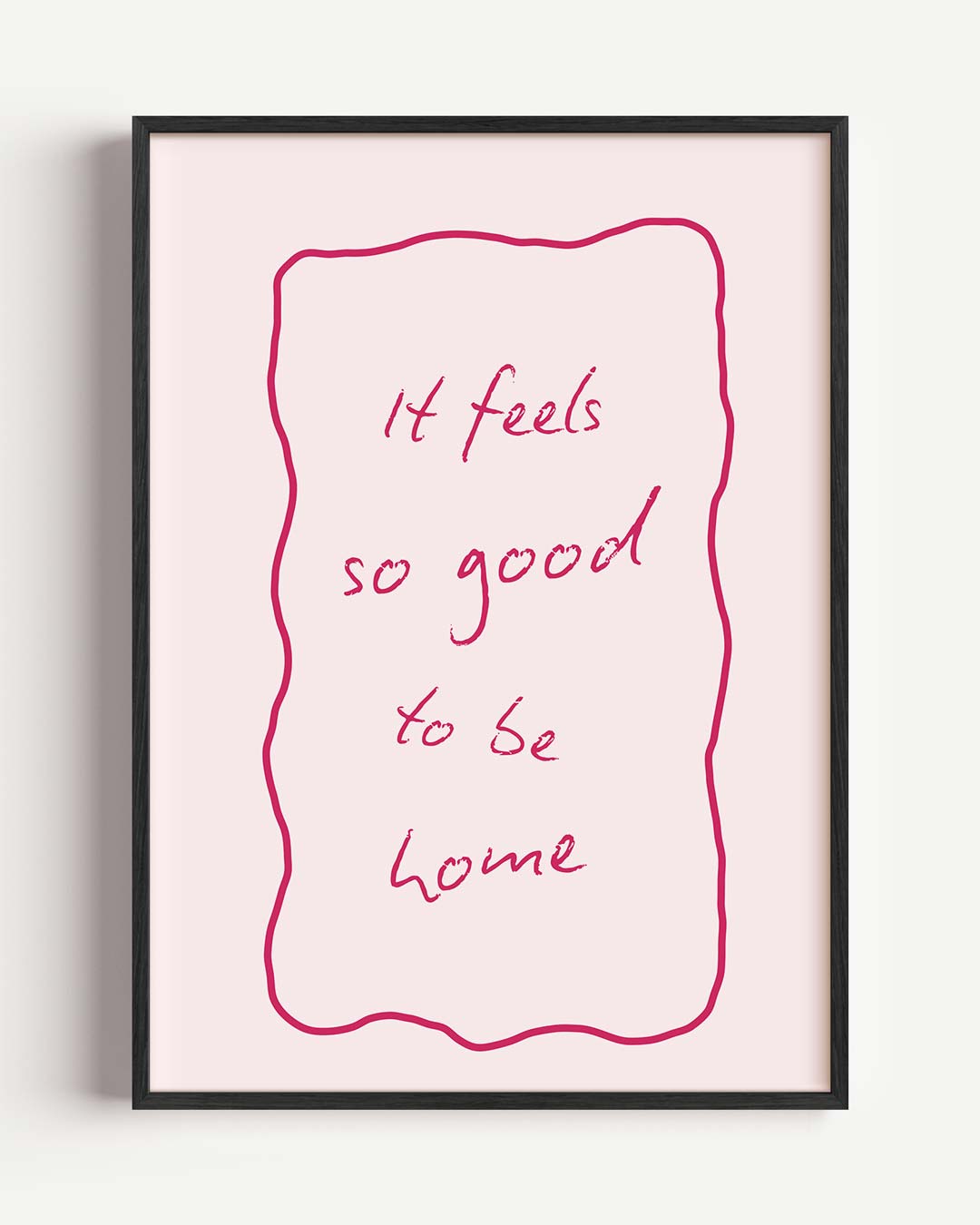 Gezellige Thuis Poster-WallArtistic