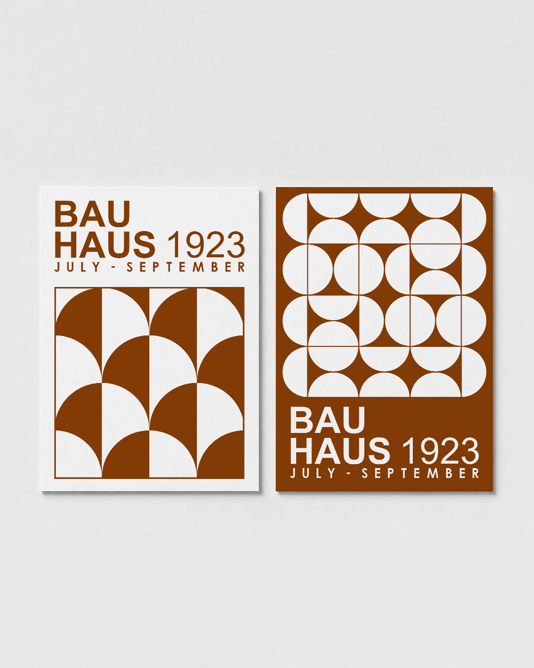 Halfronde ritmes Postersets