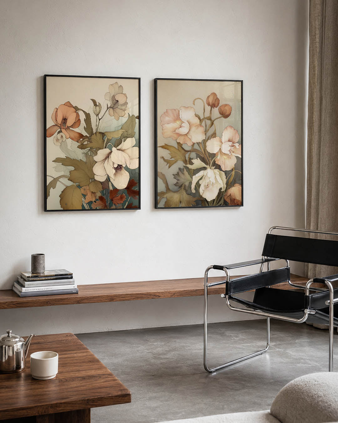 Bloemrijke harmonie Posterset