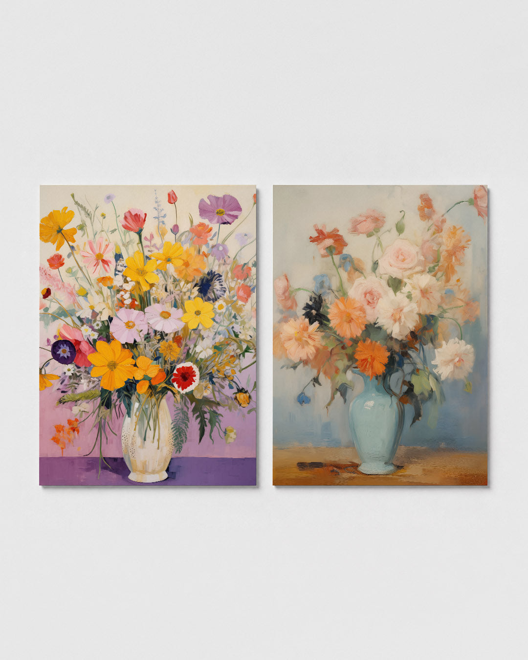 Bloemrijk kleurenspel Posterset