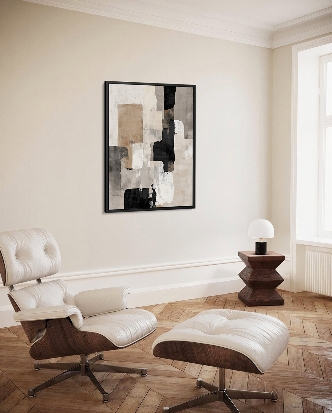 Geometrische vormen Kunstwerk