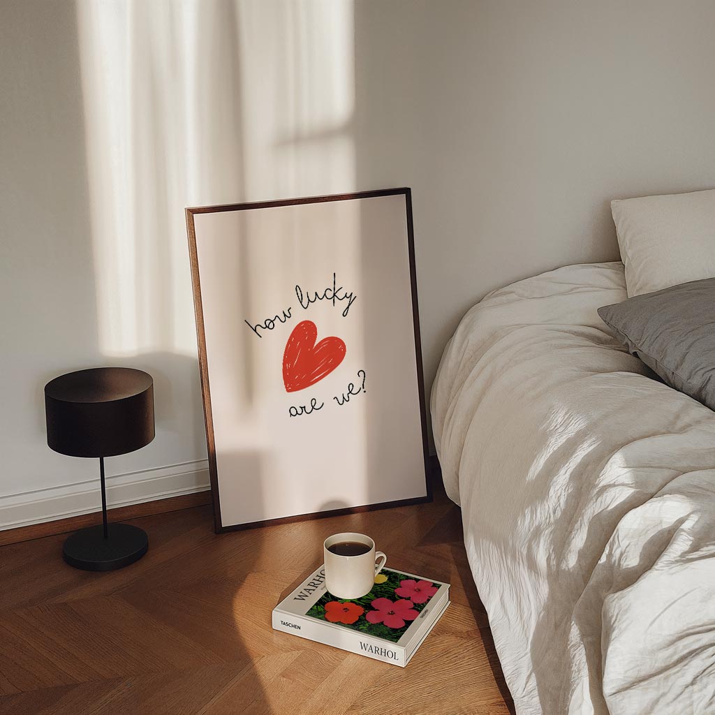 Liefdevolle Hart Poster-WallArtistic