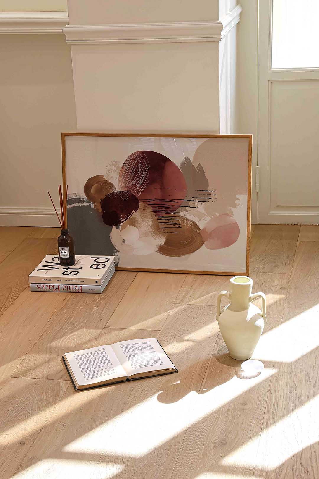 Abstracte vormen Poster