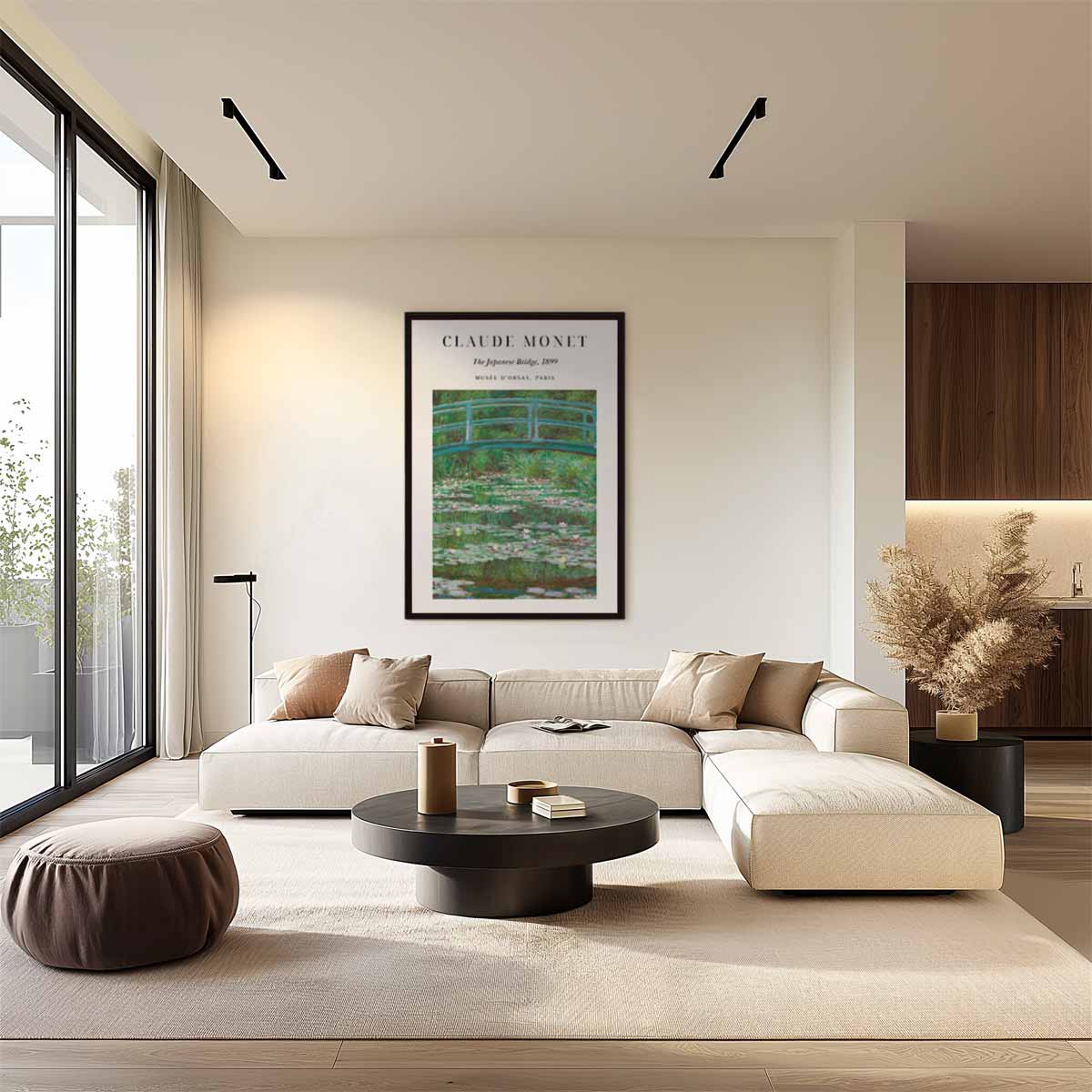 De Japanse Brug Kunstwerk-canvas-dibond-plexiglas-wanddecoratie-WallArtistic