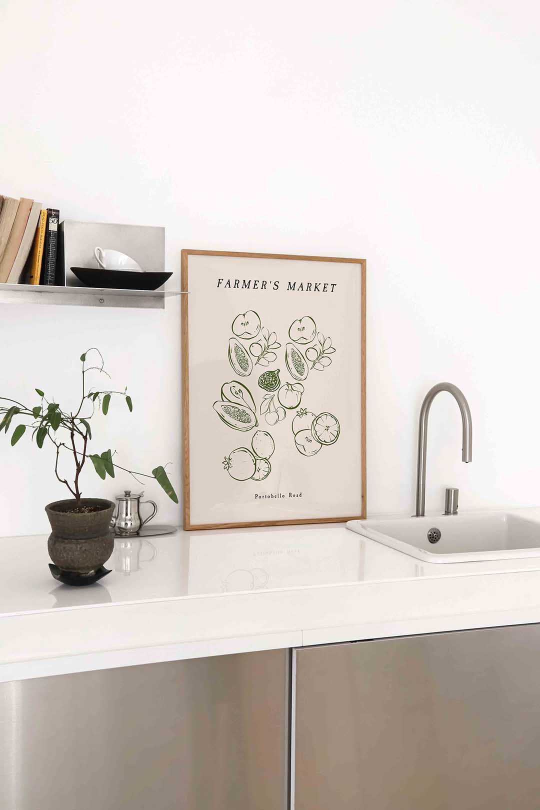 Fruit en bladeren Poster