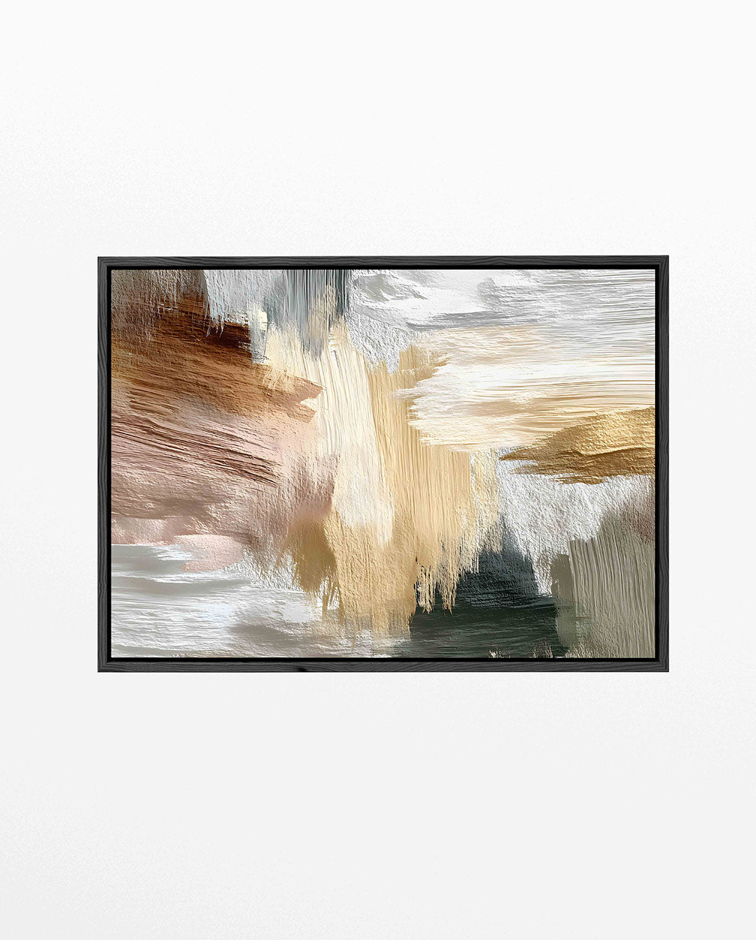 Dynamische kleurenmix Kunstwerk
