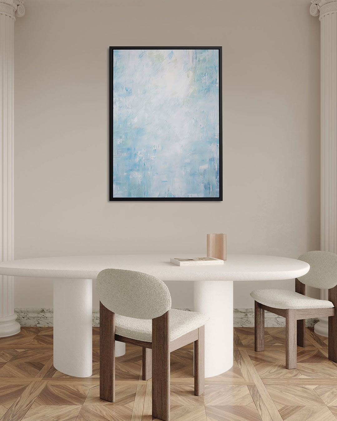 Dromerige kleurencompositie Kunstwerk