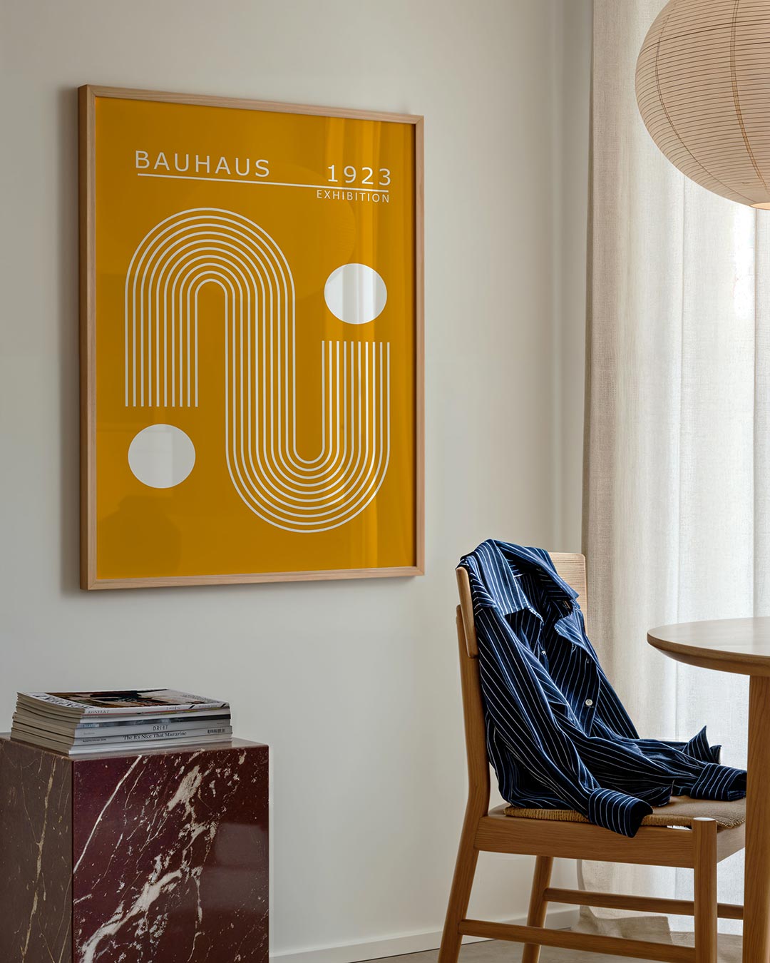 Lijnen en cirkels Poster