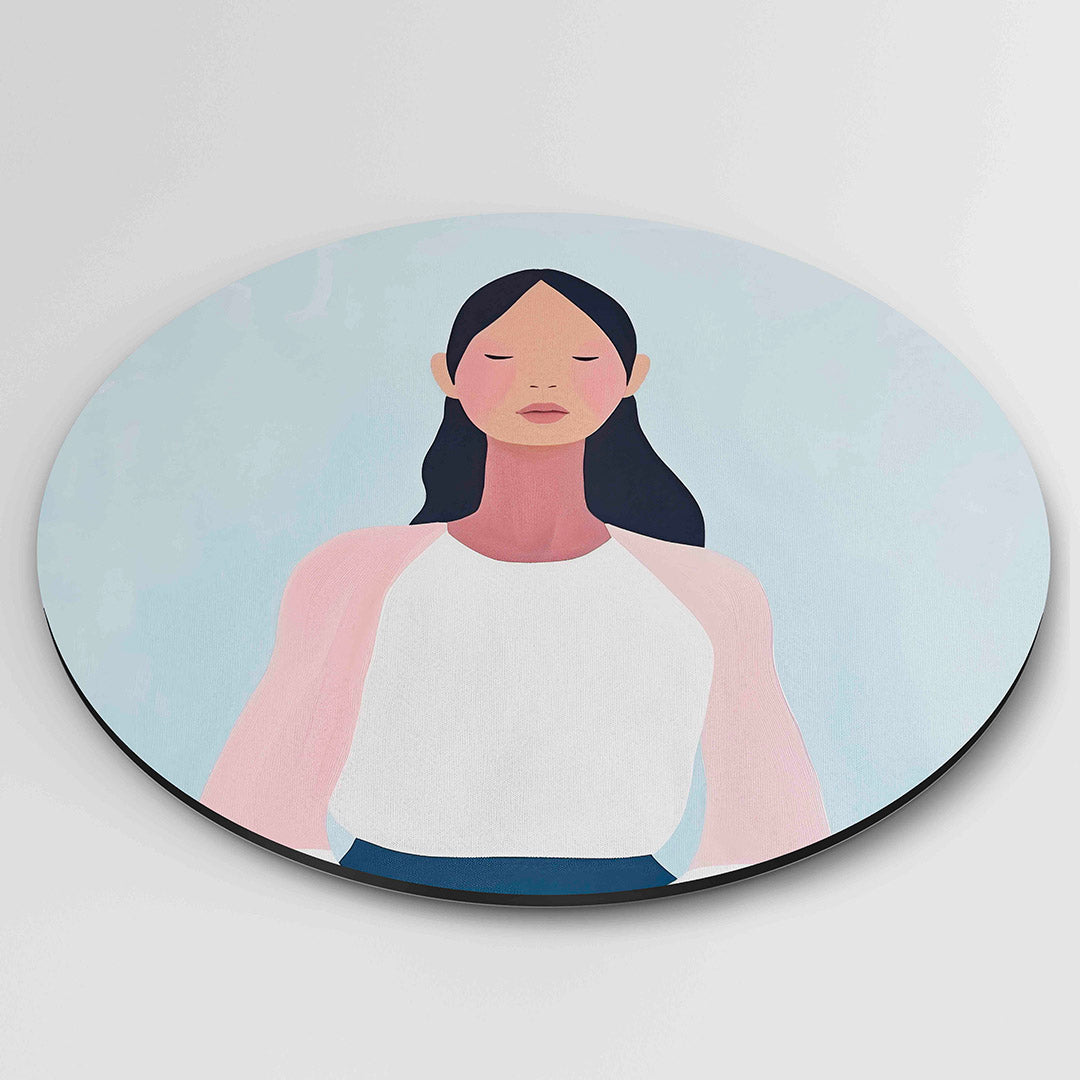 Meditatieve figuur Muurcirkel