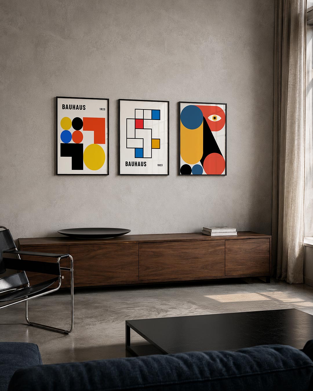 Vormen en kleurvlakken Posterset