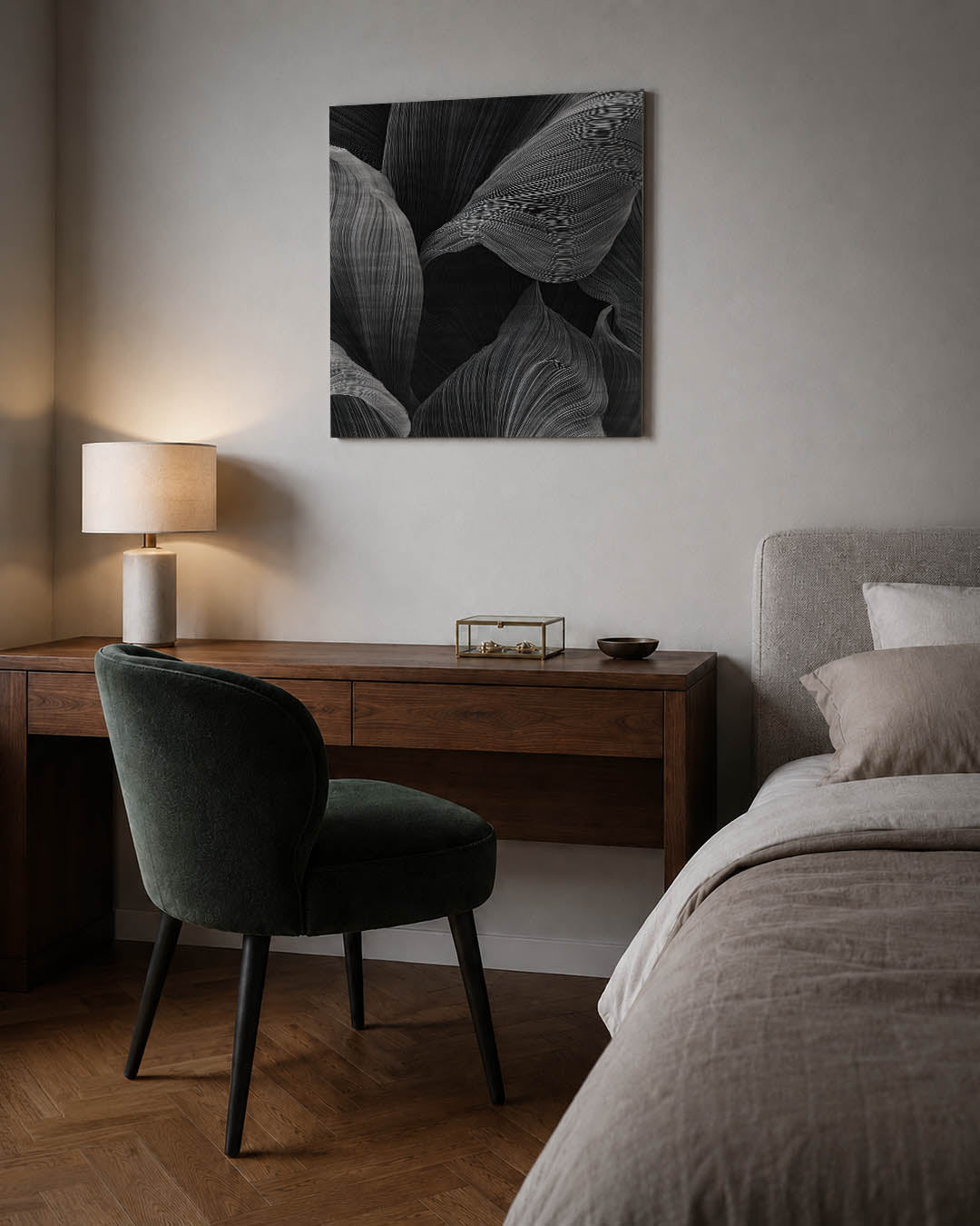 Golvende lijnen Kunstwerk