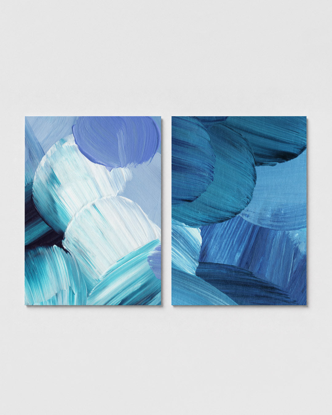 Kleurvlakken en beweging Posterset