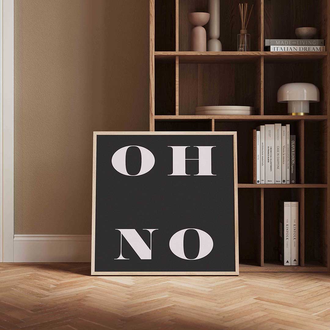 Oh no Poster