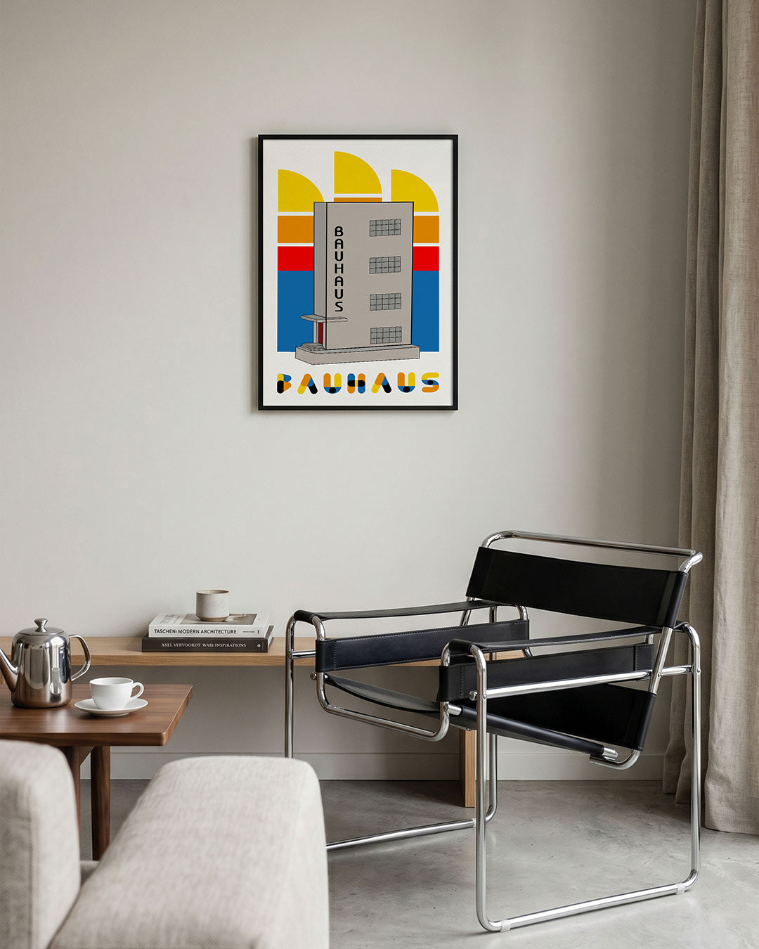 Vormen en kleurvlakken Poster