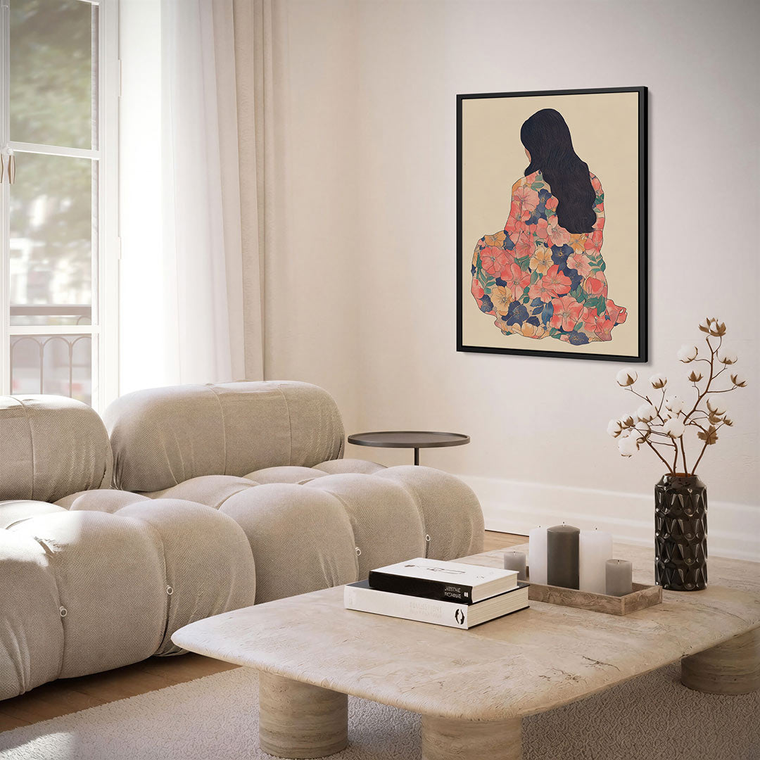 Bloemenfiguur Kunstwerk