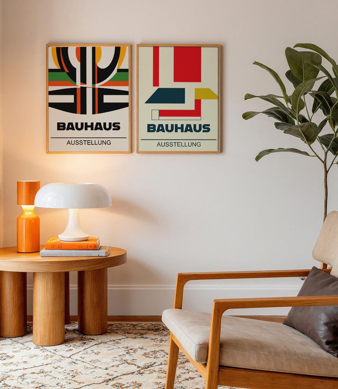 Kleur en lijnenspel Posterset