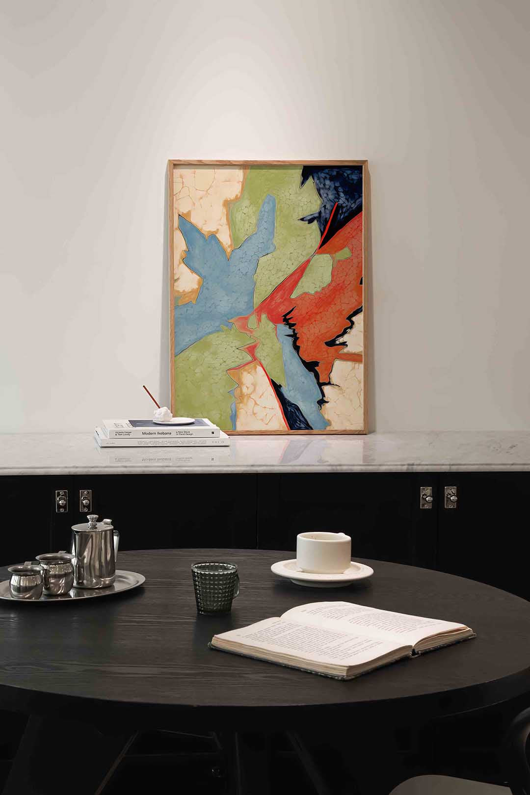 Abstracte vormen Poster