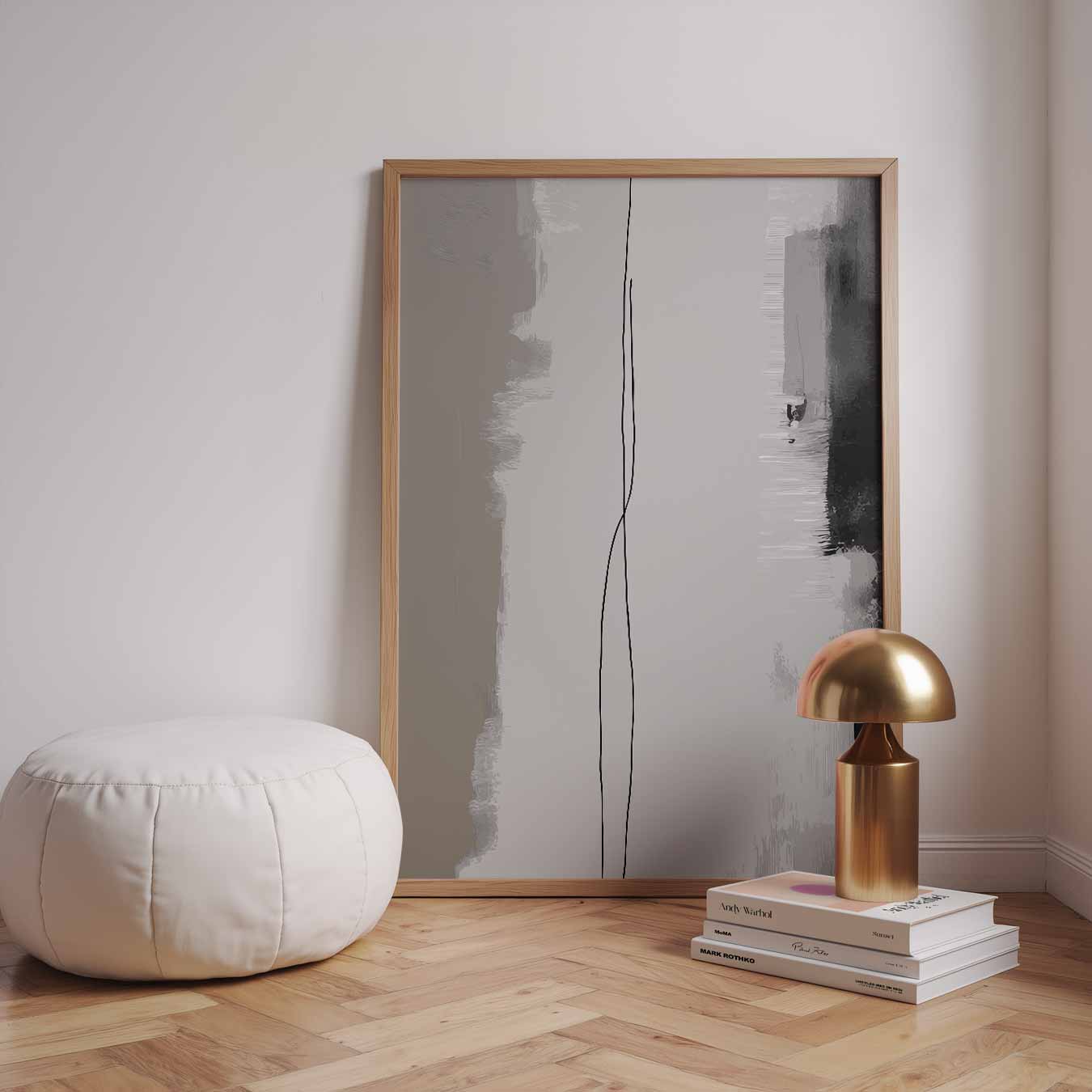 Minimalistische Abstracte Kunstposter-WallArtistic