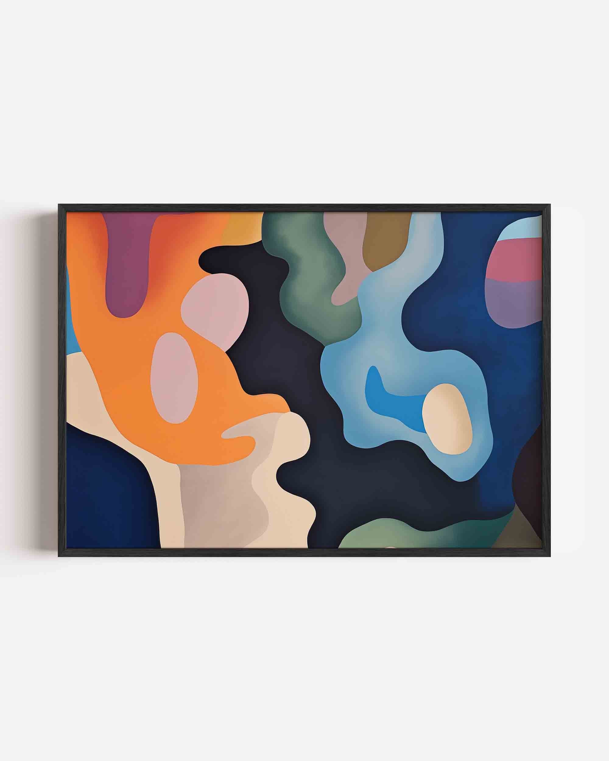Abstracte vormen Poster