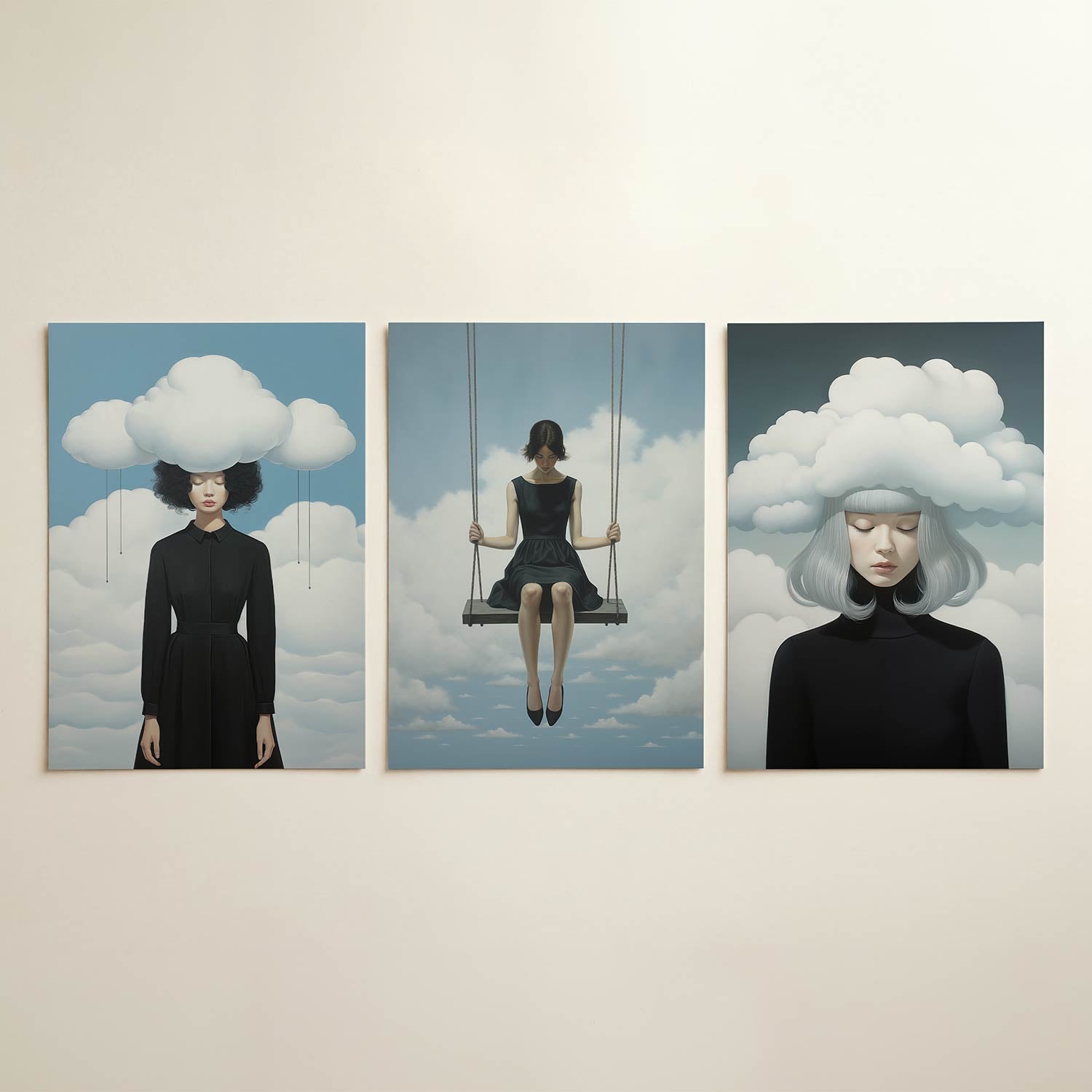 Dromerige wolken Posterset