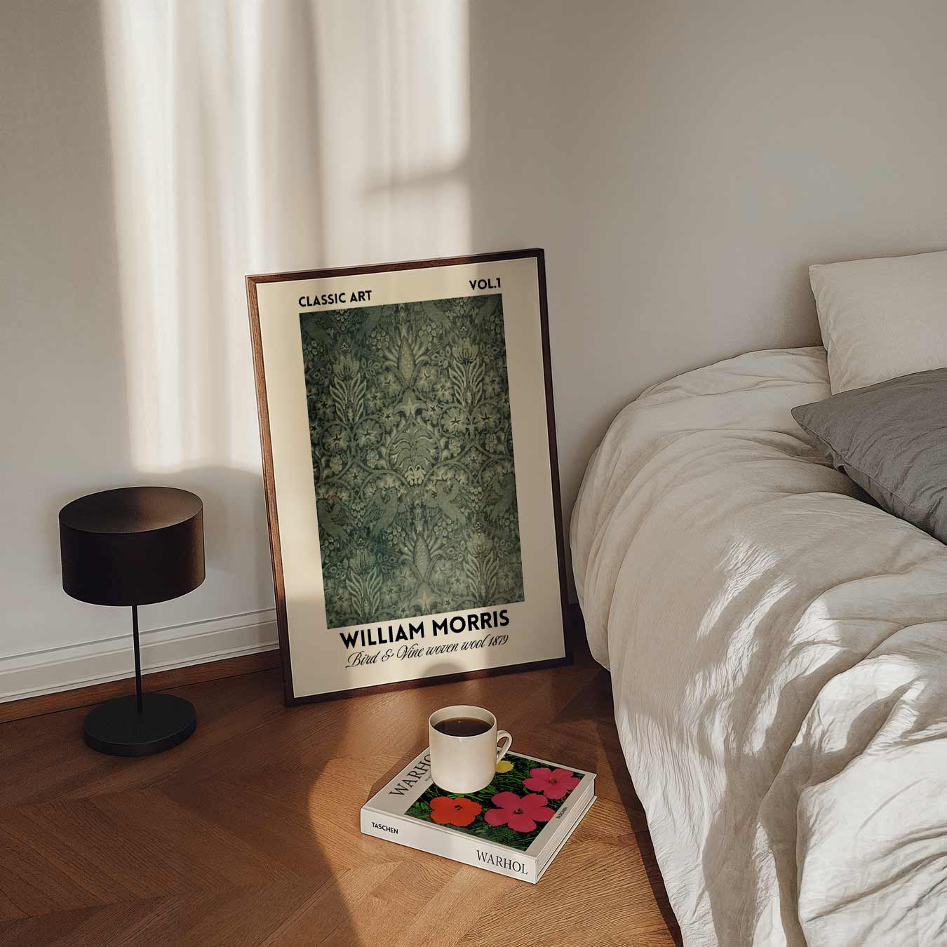 William Morris Bird & Vine Woven 1879 Poster-WallArtistic