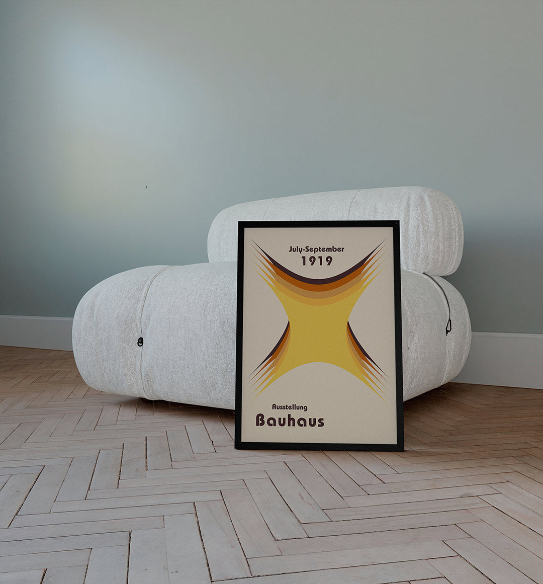 Vorm en kleurvlakken Poster