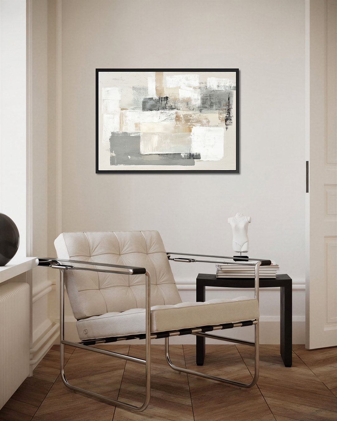 Gelaagde compositie Kunstwerk