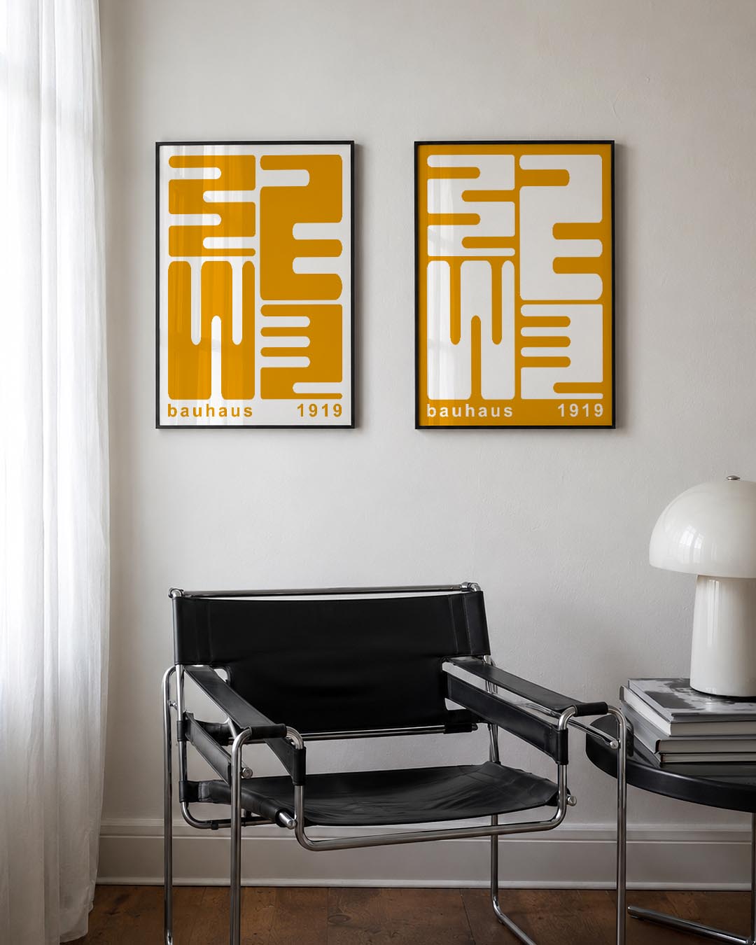 Vorm en lijnenspel Posterset