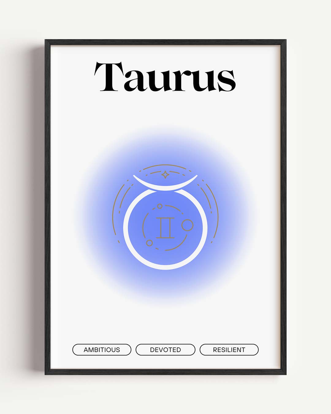 Taurus Sterrenbeeld Poster-WallArtistic