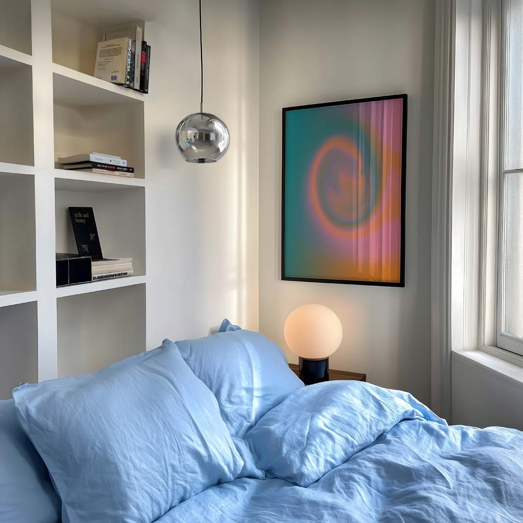 Kleurrijke Swirl Dromenvanger Poster-WallArtistic