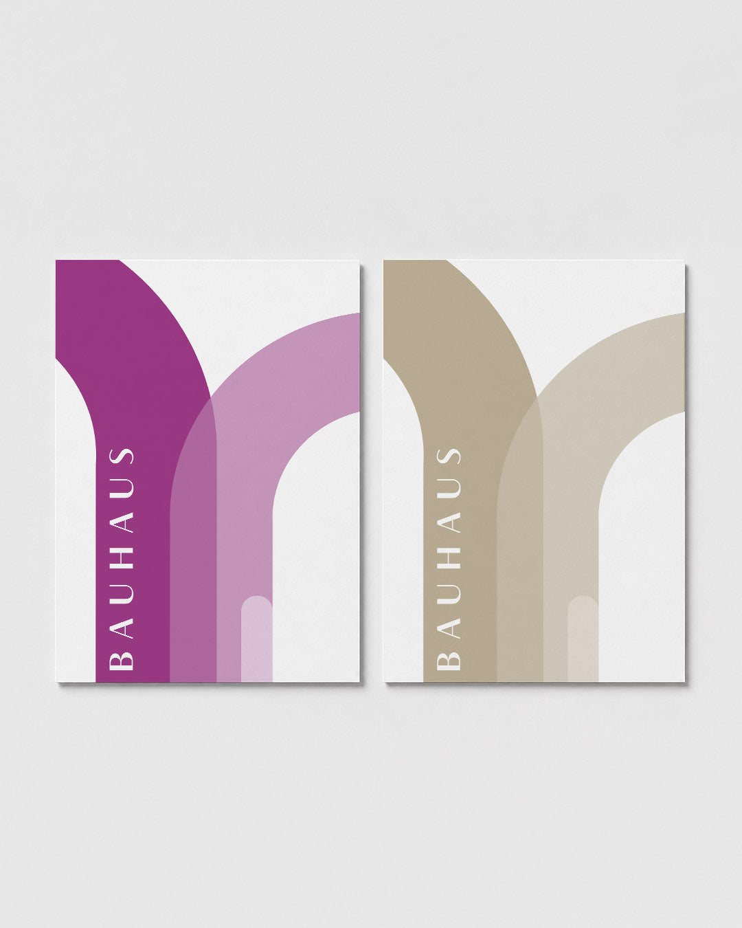 Kleurvlakken en lijnen Posterset