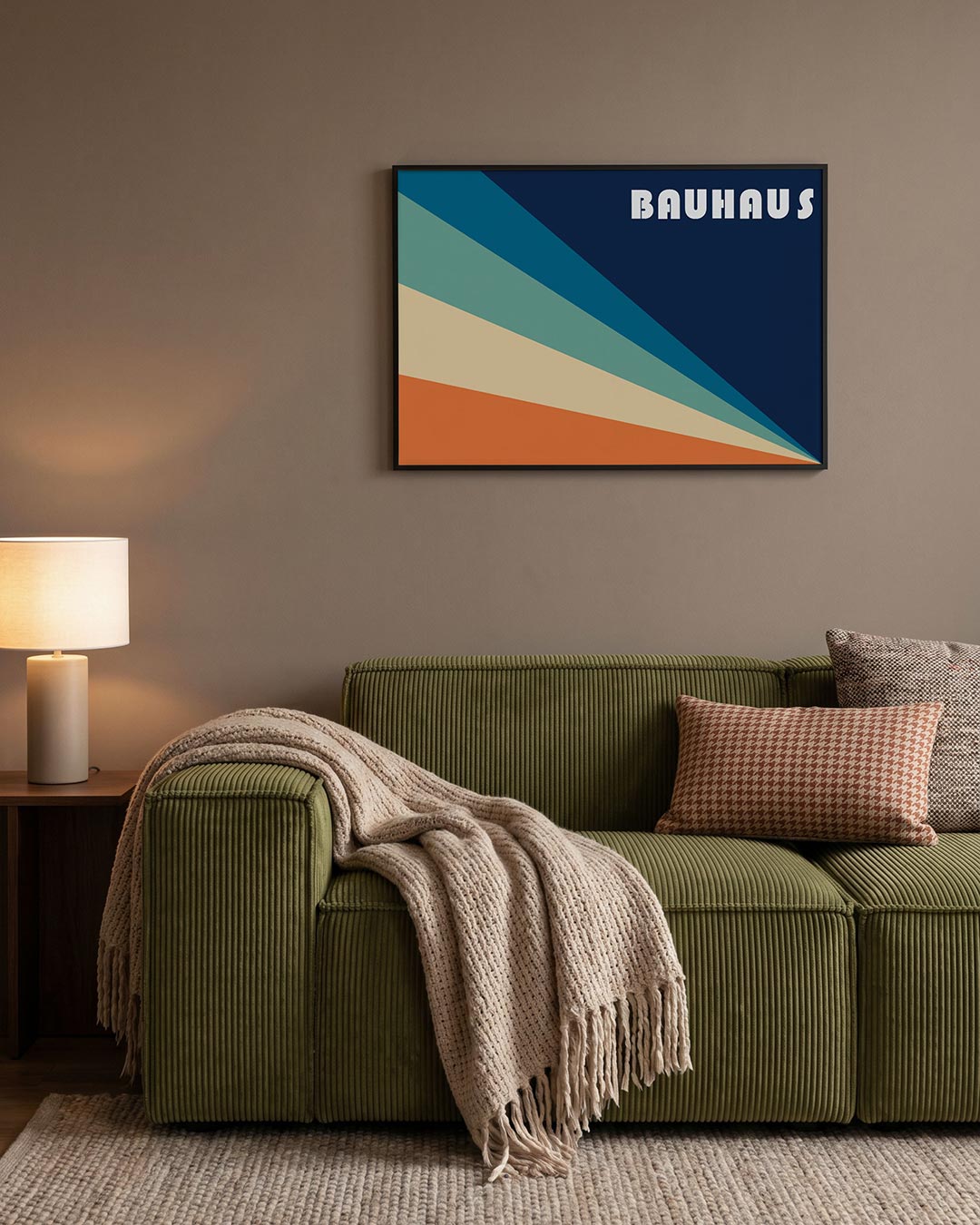 Vorm en kleurvlakken Poster