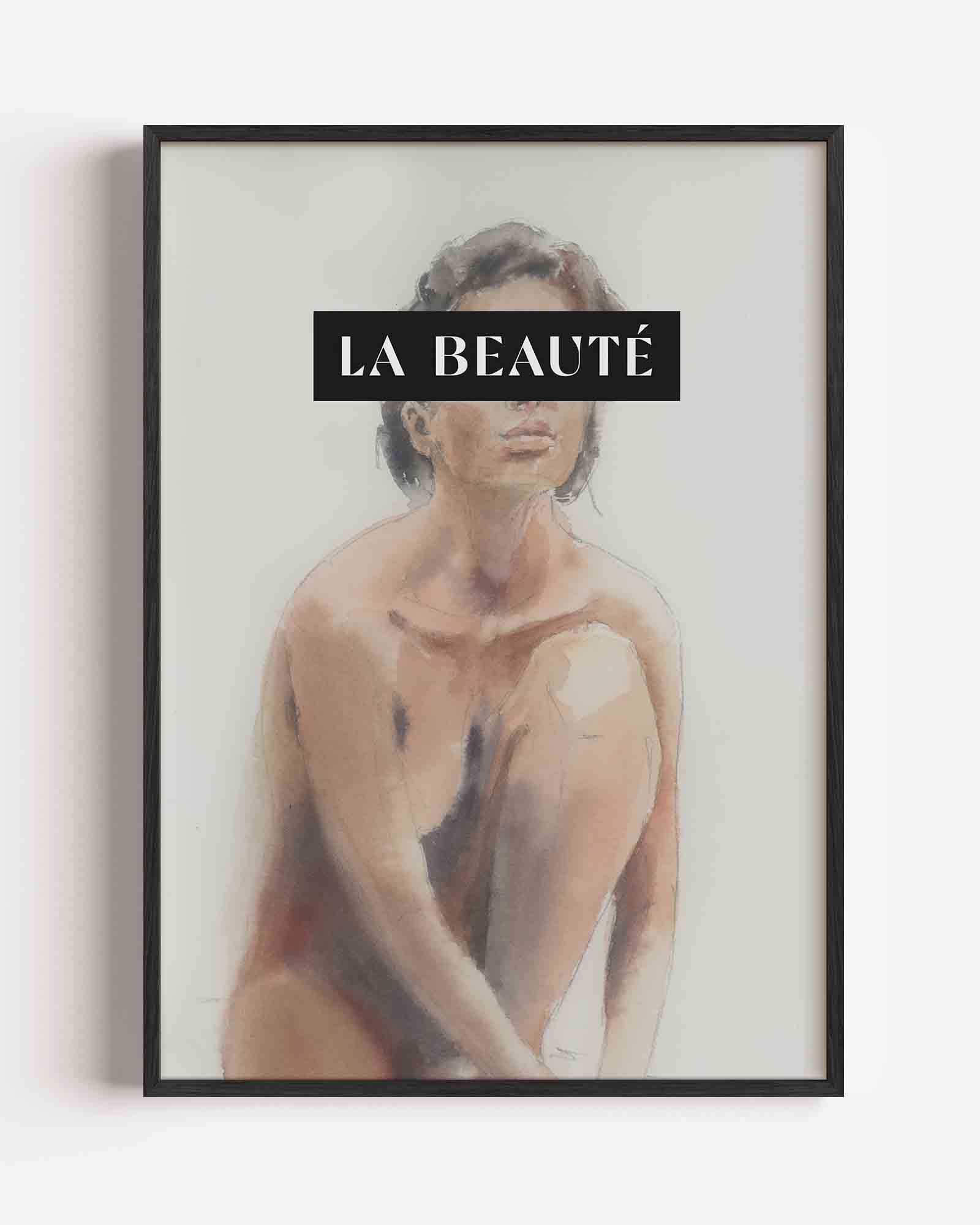 Vrouwelijke figuur Poster