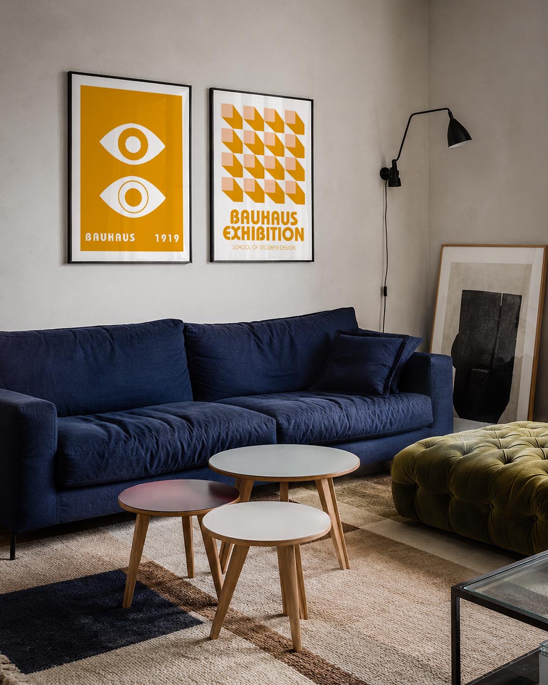 Oogvormen en kleur Posterset