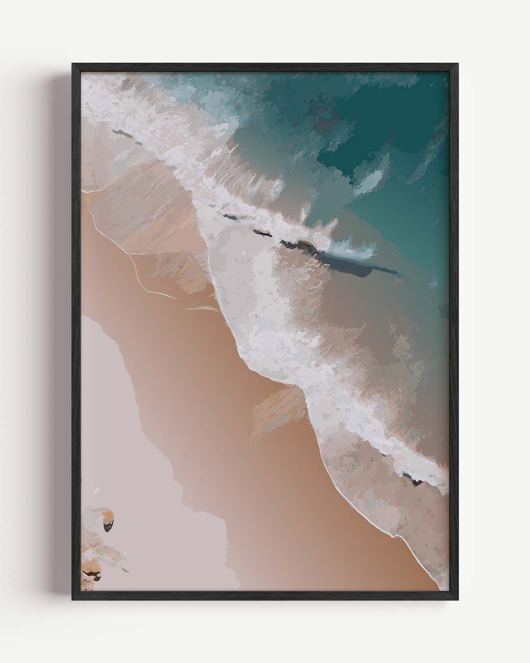 Stranddroom Kunstposter-WallArtistic