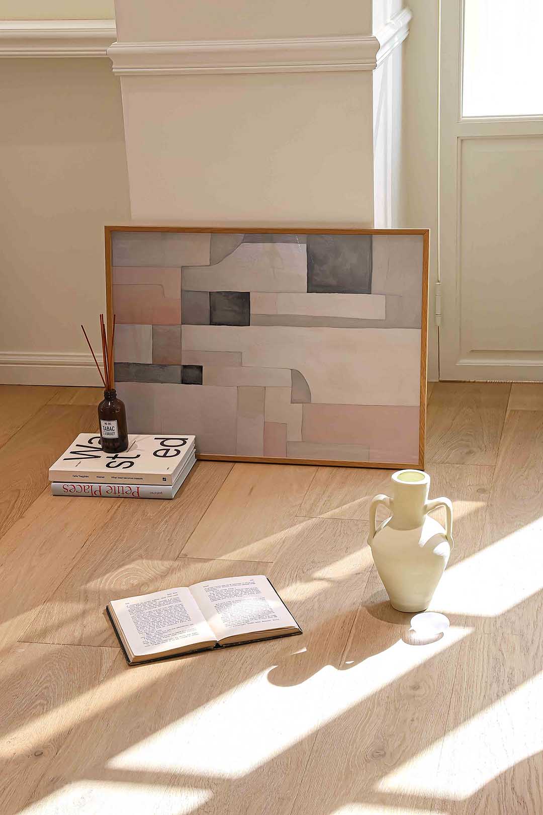 Abstracte vormen Poster