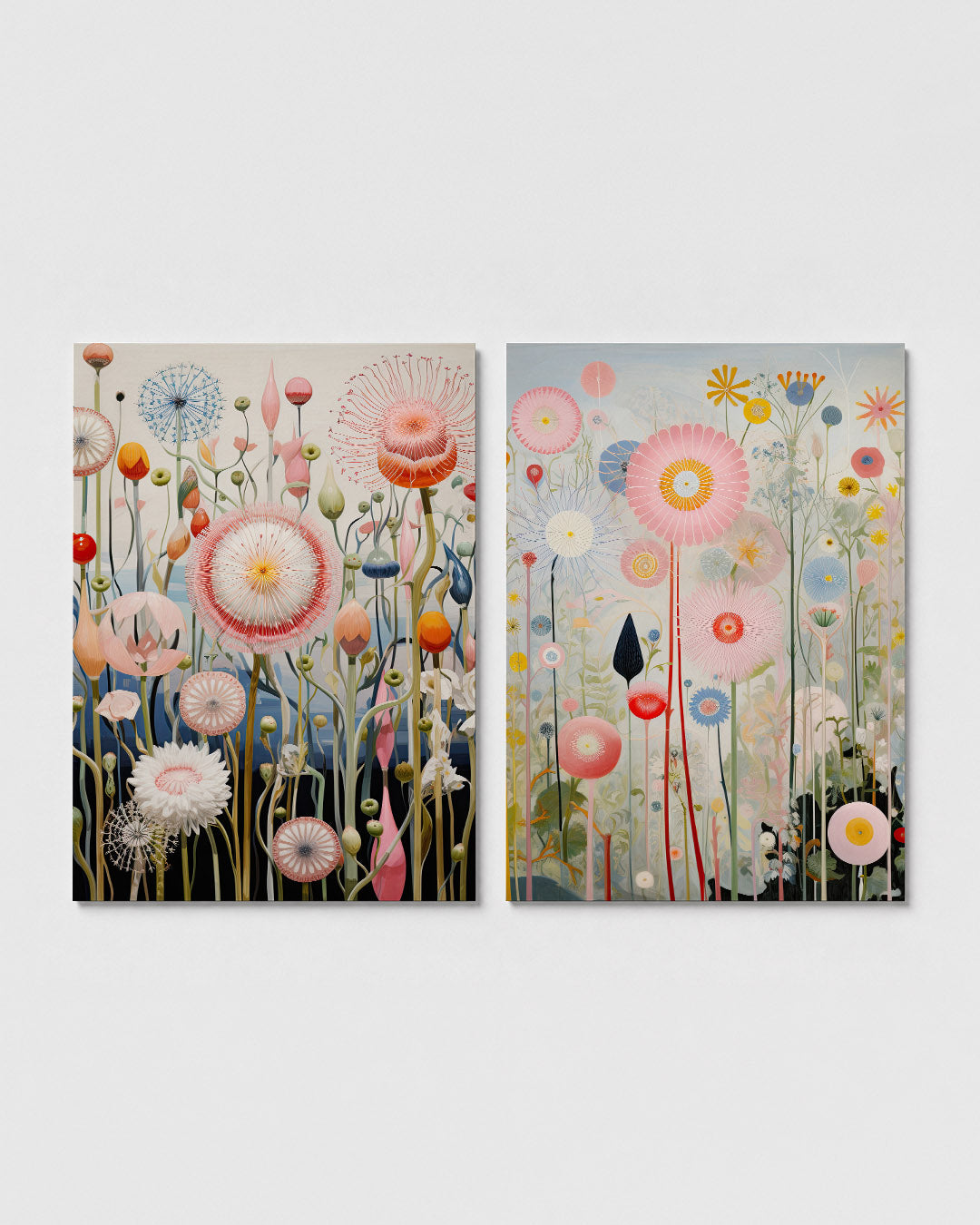 Bloemrijke fantasie Posterset
