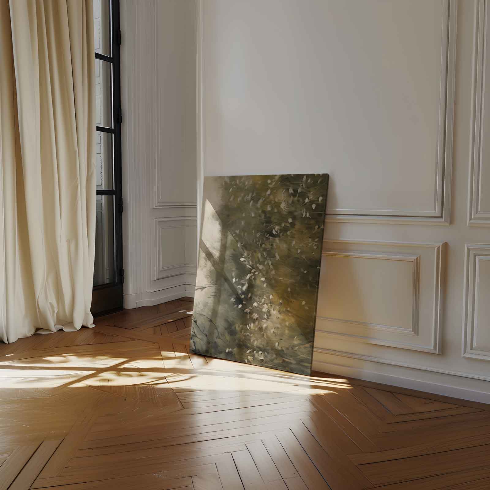 Dromerig Herfstlandschap Kunstwerk-canvas-dibond-plexiglas-wanddecoratie-WallArtistic