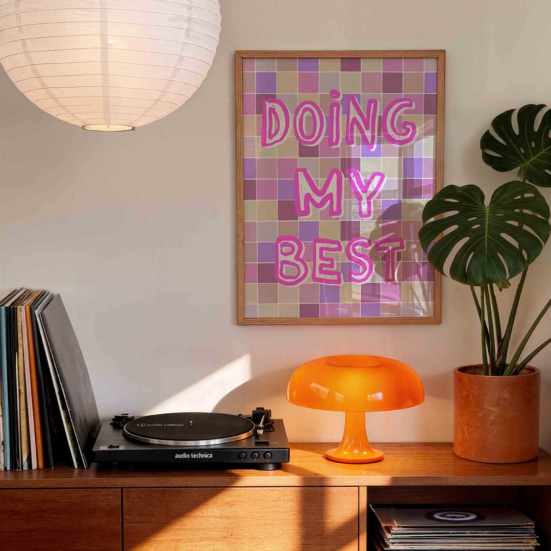 Doing my best Poster