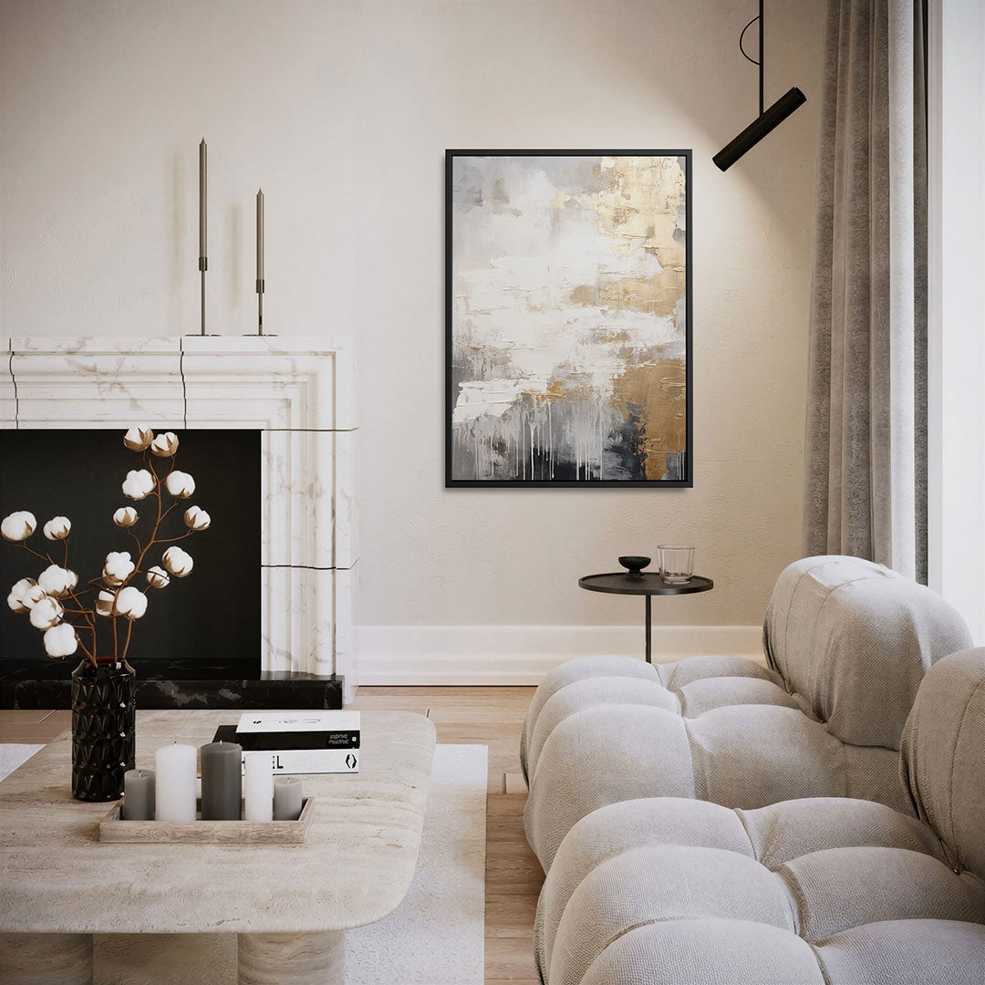 Gelaagde texturen Kunstwerk