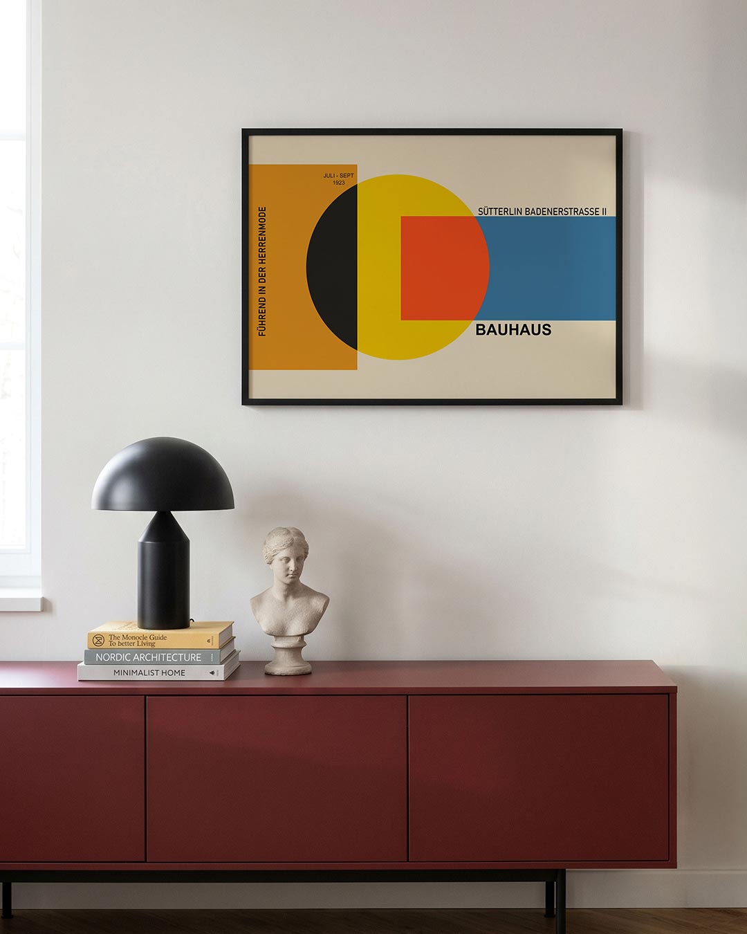 Vormen en kleurvlakken Poster