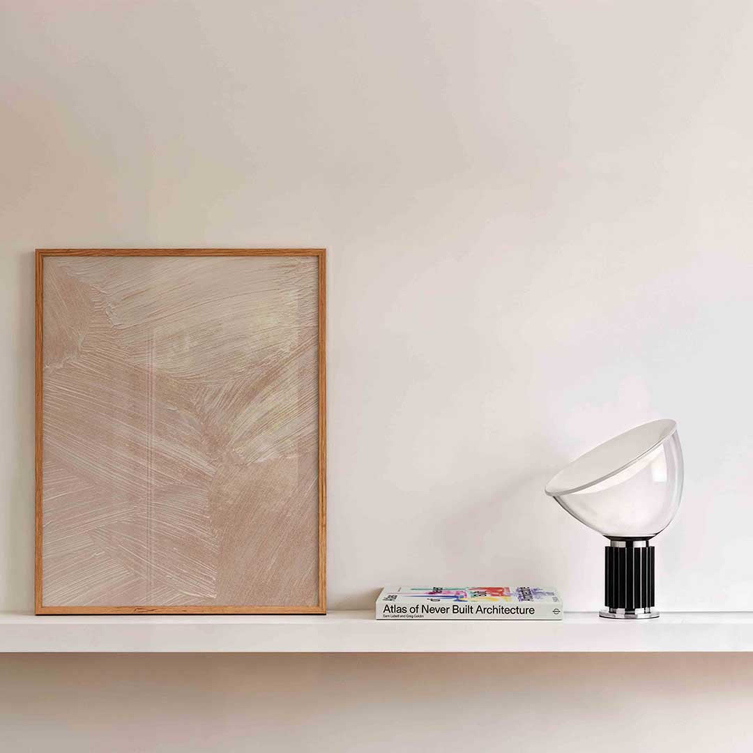 Beige textuur Poster