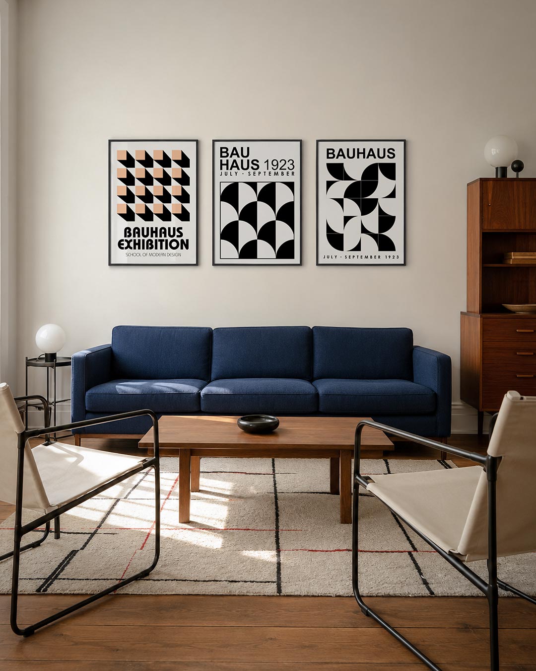 Vorm en schaduw Posterset