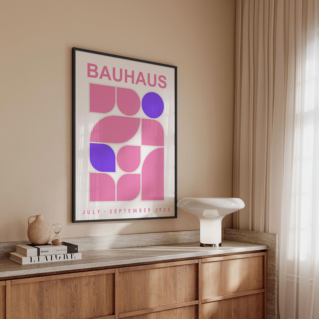 Vorm en kleur Poster