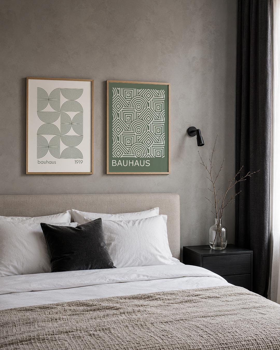 Cirkelpatroon harmonie Posterset
