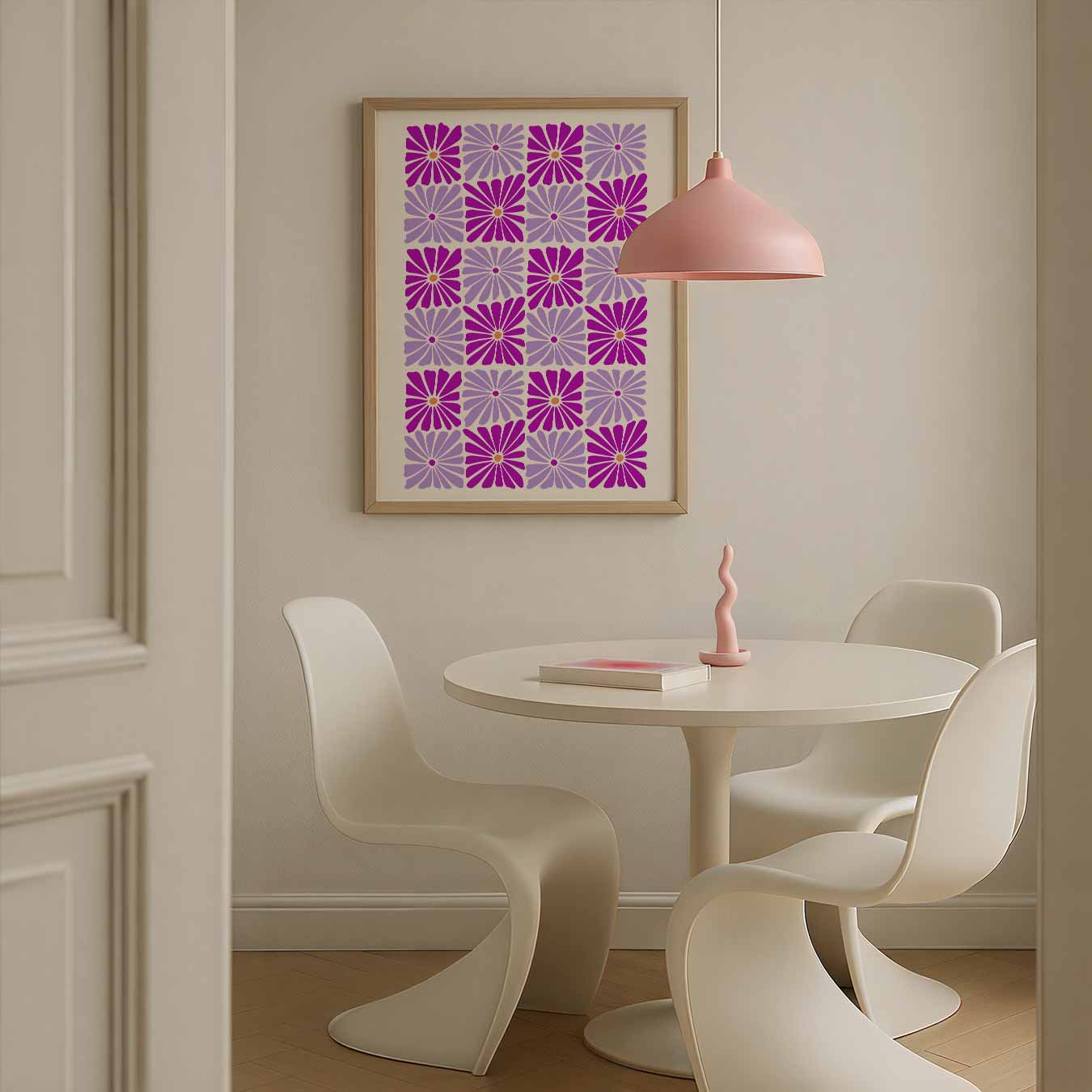 Vrolijke Bloemenpracht Poster-WallArtistic